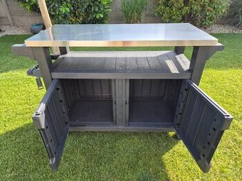 Grilovací stolík Keter Unity XL