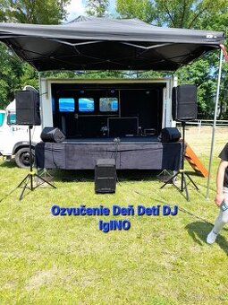 DJ- Ozvučenie a Mobilné pódium na svadbu