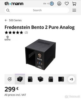 Fredenstein Bento 2 Pure ÚPLNE NOVÝ