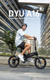 🚴♂️ Predám nový elektrický bicykel DYU A16