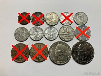 Slovenský Štát a Protektorát Čechy Morava obehové mince
