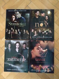 Twilight sága knihy, dvd, šperky a doplnky