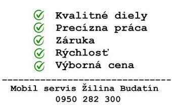 Mobil servis Žilina Budatín