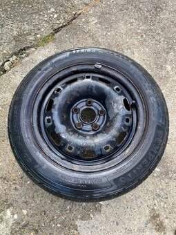 4x plechové disky s letnými pneumatikami 175/65 R14
