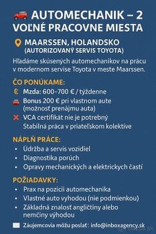 ⭐⭐⭐ HOLANDSKO - AUTOMECHANIK