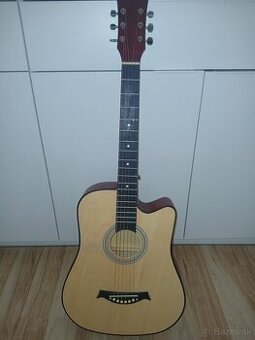 Predám peknú novú akustik.gitaru