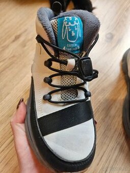 Zateplene topanky little blue lamb