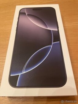 IPHONE 16 PRO MAX 256GB BLACK TITANIUM