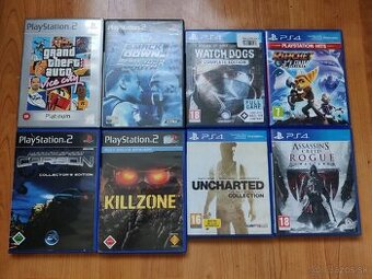 Playstation hry ps2 ps4