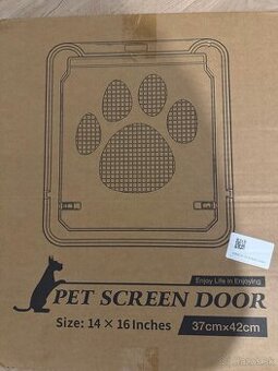 Dvierka pre psa do sietky