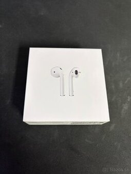 Apple AirPods 2. generácia – originál krabica, top stav
