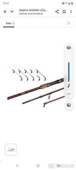 Predám Delphin magma feeder 400cm,415g