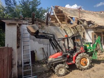 Malotraktor minitraktorbager