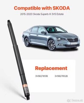 Elektrické vzpery kufra Škoda Superb III (2015–2020)