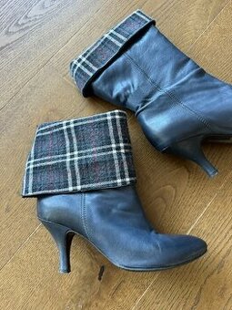 Gino Rossi kožená členková obuv v.37