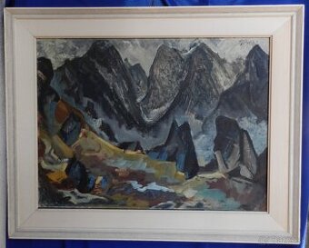 Starožitné obrazy od slovenských autorov s motívom Krajiny