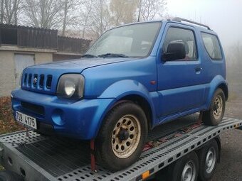 Suzuki Jimny - náhradní díly - CZ, Slaný - vrakoviště