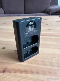 Rýchlostná Duálna nabíjačka Newell pre Canon LP-E6