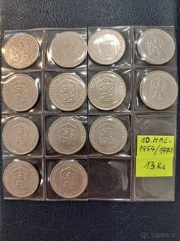 Mince 10 halierov