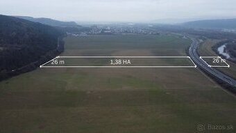 Orná pôda 13.800 m2, Beckov