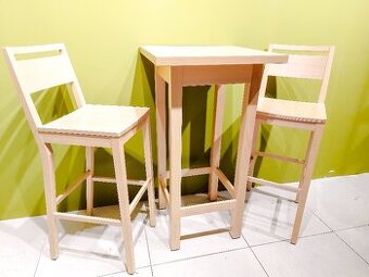 Barové sedenie - stôl a 2 stolicky