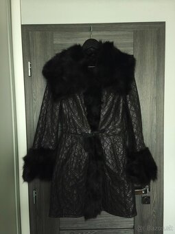 Kozeny kabat s pravou kozusinou