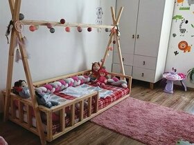Detská posteľ domček Tipi 180x80