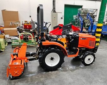 Malotraktor, traktor RHINO 25 HP, AKCIA ORBA, pluh,rotavátor