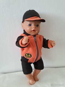 Oblečenie halloween pre 43 cm baby born bábiky