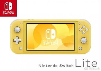 Nintendo Switch Lite (žlté) komplet balenie