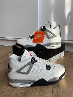 Air Jordan 4 Retro - White Cement
