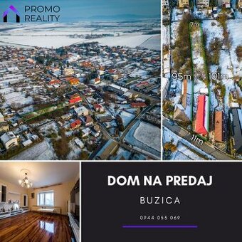 Dom na predaj len 25 min od mesta Košice – obec Buzica