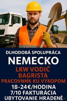 Nemecko - LKW, Bager