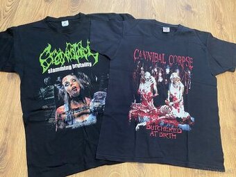 Metalové kvalitné trička