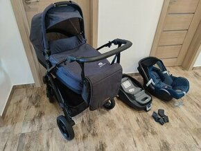 Kočík Petite&Mars (ešte v záruke) a vajíčko + isofix