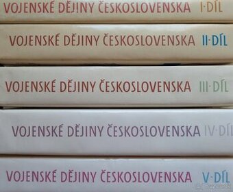 Vojenské dějiny Československa - 5 dílů