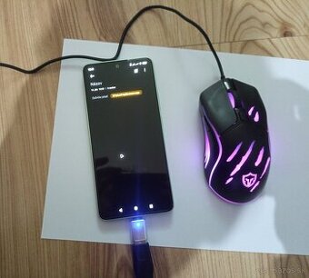 USB-C OTG adaptér na mobil