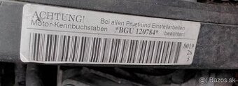 Volkswagen Golf V 1.6 2004 predám MOTOR BGU, PREVODOVKA a