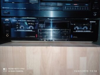 CASSETTE double DECK JVC TOP