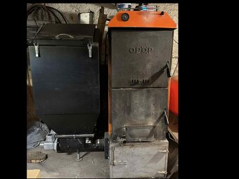 Automatický liatinový kotol OPOP