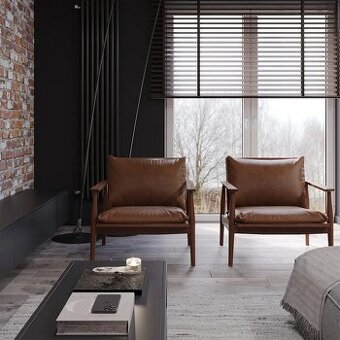 Kreslo z akáciového masívu