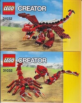 LEGO Creator 31032 – Red Creatures (3-v-1)