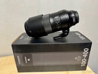 OM SYSTEM M. Zuiko100-400mm f/5.0 - 6.3 IS + filtre a púzdro