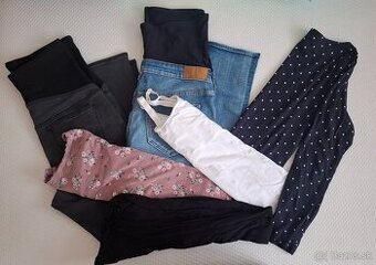 Tehotenské oblečenie M, 42 + Fitlopta