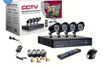 Security set. 4 x kamera.