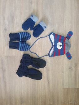 Čiapka a rukavice 1-2 roky