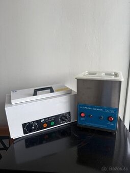 Teplovzdušný sterilizátor + ultrazvukový čistič – 200 € spol