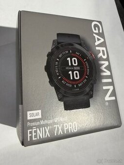 Garmin Fenix 7X Pro Solar - nepouzite