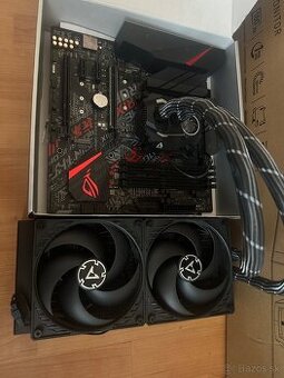 MB plus CPU plus Chladič