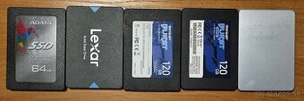 5x SSD disk - použité